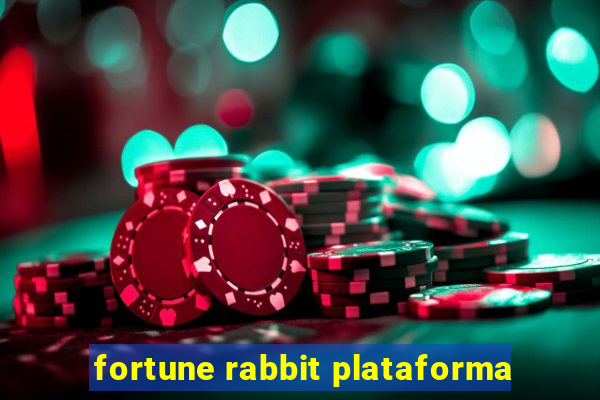 fortune rabbit plataforma